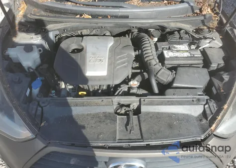 2013 Hyundai Veloster Turbo z USA, uszkodzony, nr VIN KMHTC6AE6DU173145